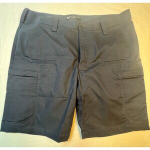 Mission Made Mens Tactical Cargo Shorts Black Size 36 Utility Workwear Outdoor